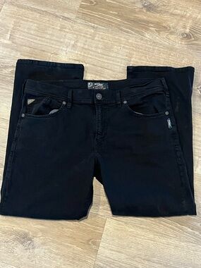 Silver Jeans Men’s Black Relaxed Fit Jeans
